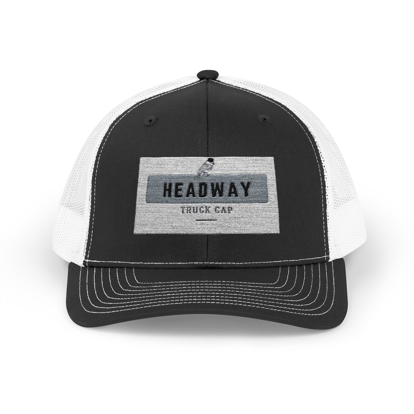 Headway Snapback Trucker Cap - Stylish Embroidered Hat