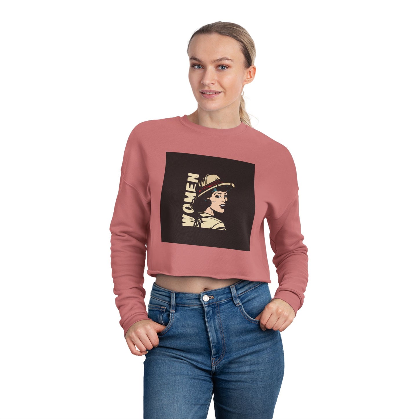 Women Cropped Sweatshirt | Stylish & Comfortable Fashion for Everyday Wear