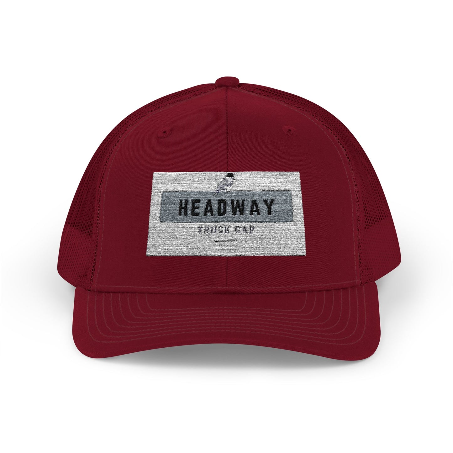 Headway Snapback Trucker Cap - Stylish Embroidered Hat