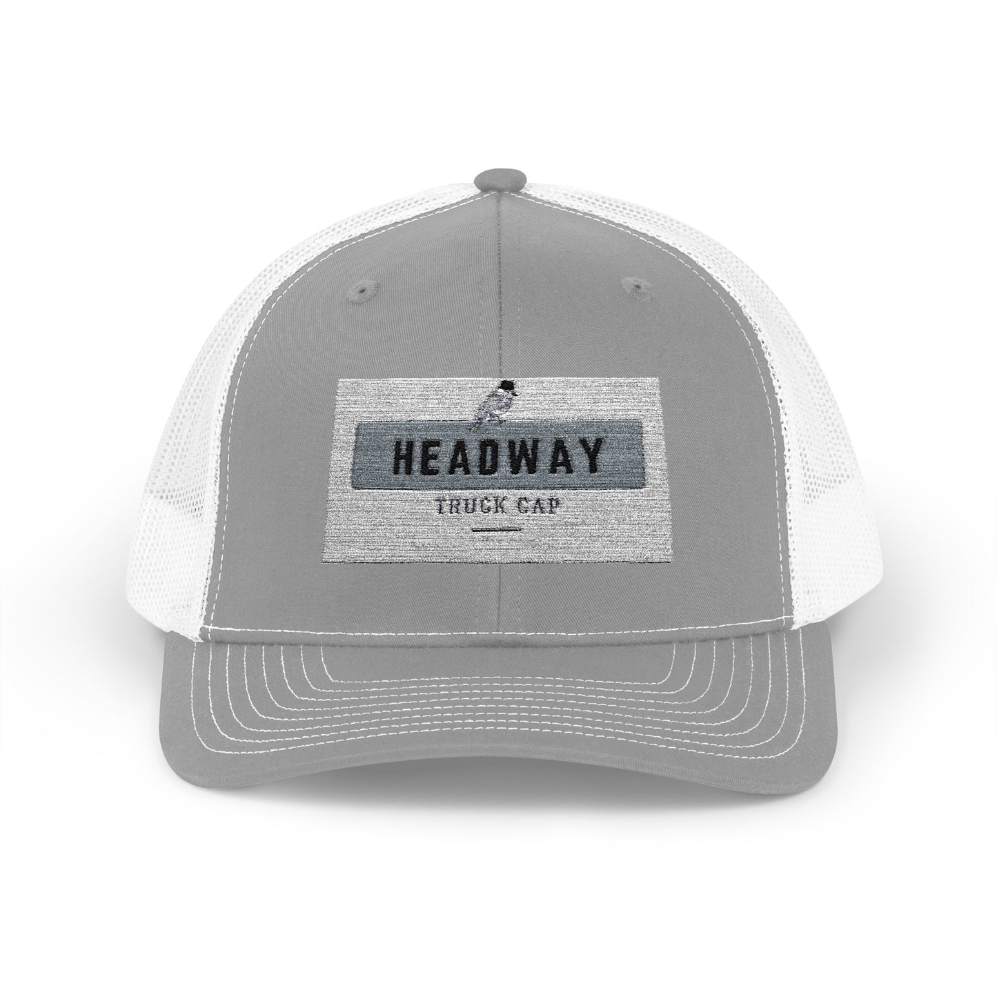Headway Snapback Trucker Cap - Stylish Embroidered Hat