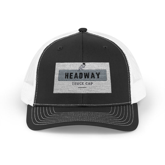 Headway Snapback Trucker Cap - Stylish Embroidered Hat