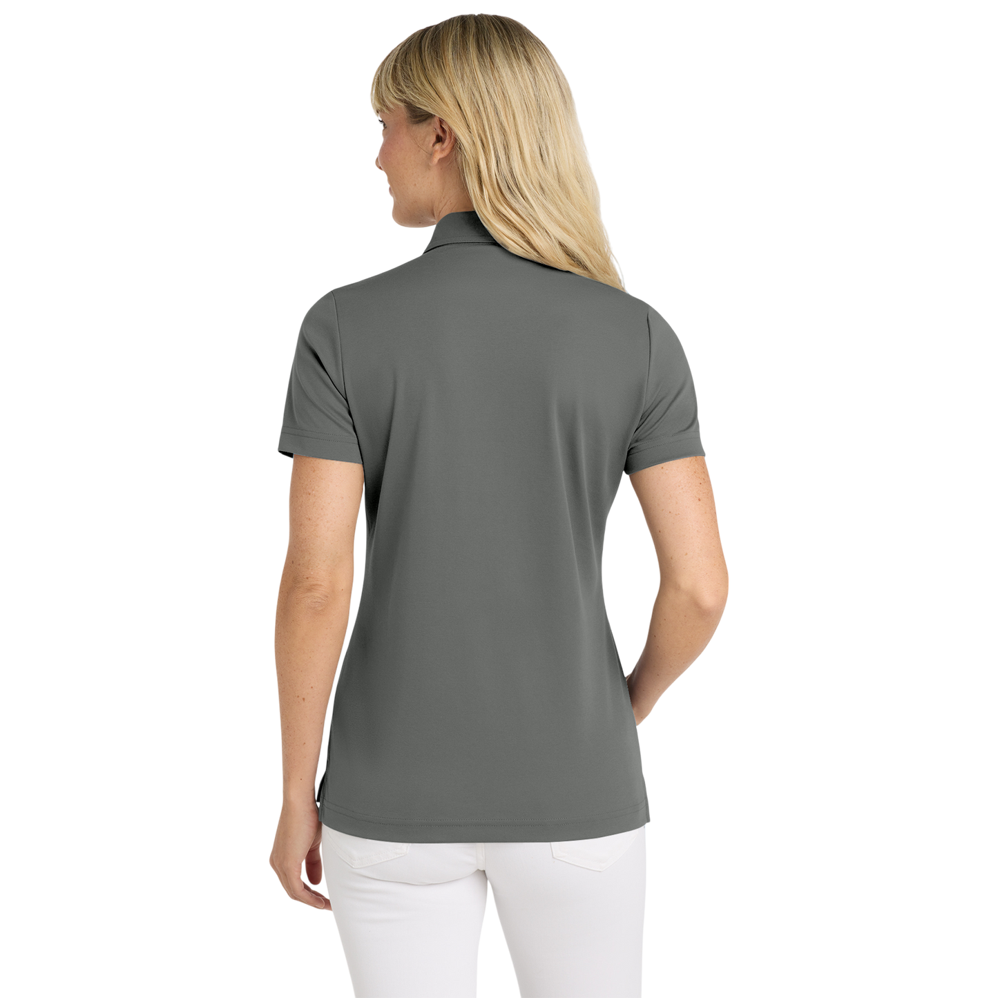 Oceanside Ladies Polo Shirt, Casual Women's Polo, Summer Outing Top, Vacation Wear, Coastal Style, Outdoor Activities