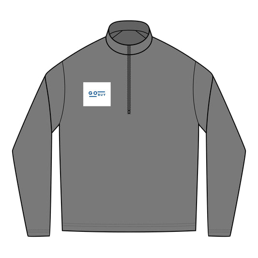 Men's Tri-Blend Wicking Pullover, Athletic Wear, Fitness Apparel, Casual Layer, Custom Embroidery, Gift for Him
